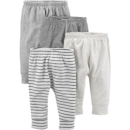 Simple Joys by Carter's Unisex Babies' Pant, Pack of 4