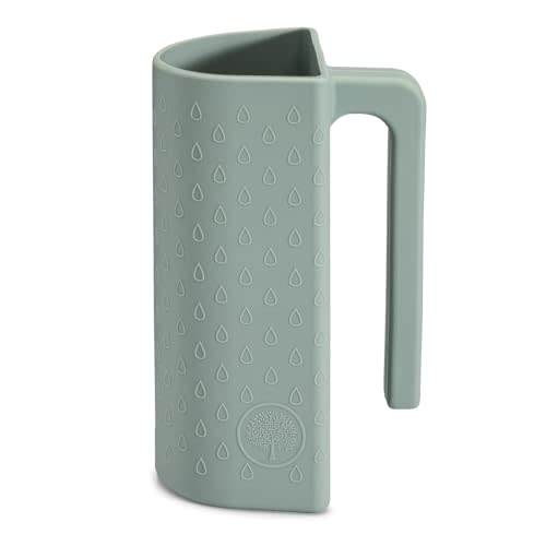 Parker Baby Bath Rinse Cup | BPA Free, Dishwasher Safe & Food Grade Bath Cup for Rinsing Hair | Holds 18oz | Quick-Dry, Sturdy & Perfect Size Baby Water Pourer in Neutral Colors