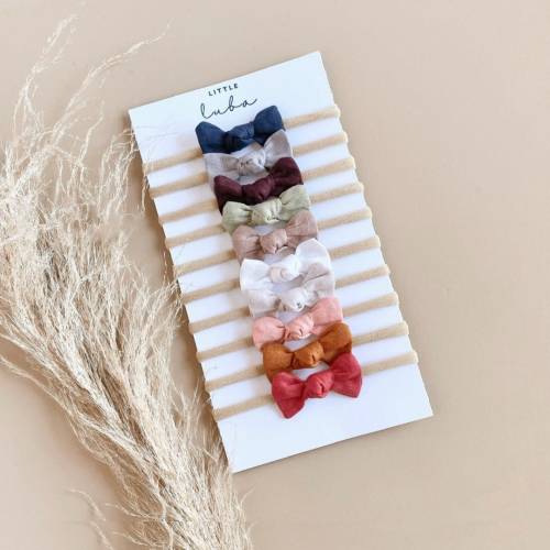 baby headband, baby knot headband, baby headband set, infant headband, baby bow headband, Baby bows, baby headbands, set of bow headbands.
