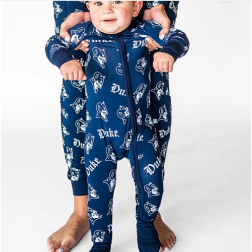 Duke University® Navy Gothic Romper – Monkeeroos