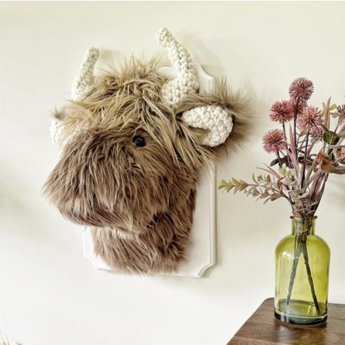 Highland Cow Wall Mount