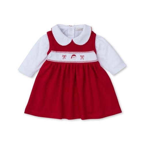 CLB Holiday Medley 25 Santa Hand Emb. Jumper Set
