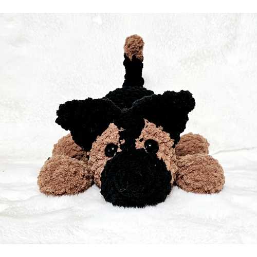 German Shepherd Crochet Plush