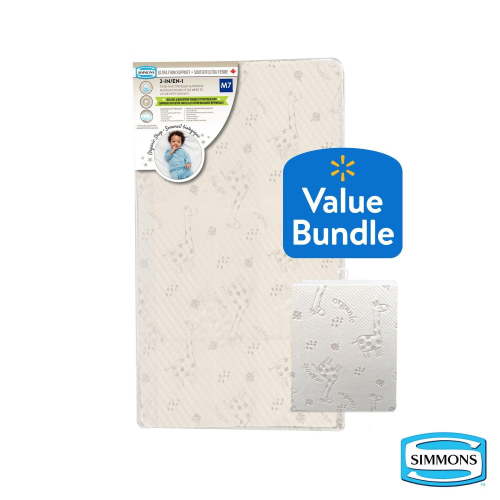 Simmons Organic Sleep Bundle Crib Mattress & Protector - Walmart.ca