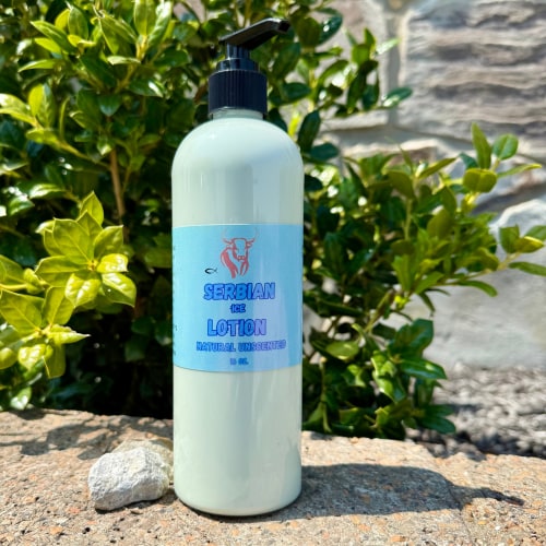 Serbian Clay Beef Tallow Lotion - Natural Unscented