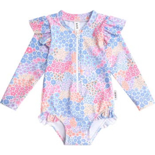 Frill Swimsuit Floral Bloom, 3-6M AU