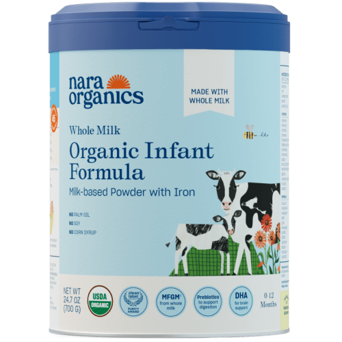 Organic Whole Milk Infant Formula – Starter bundle – Nara Organics