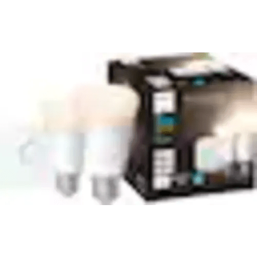 Philips - Hue A19 Bluetooth 75W Smart LED Starter Kit - White