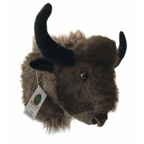 Adore 12" Bill The Buffalo Stuffed Animal Plush Walltoy Wall Mount