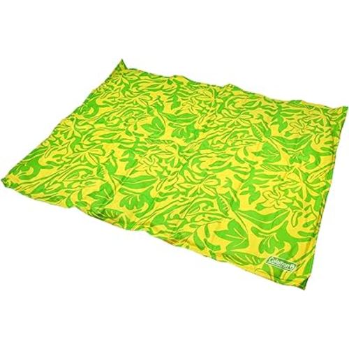 Coleman Medium Green Botanical Pattern Reversible Cooling Mat – 24” x 30”