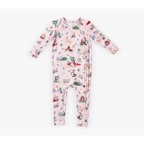 Holiday Cats Baby Pajama