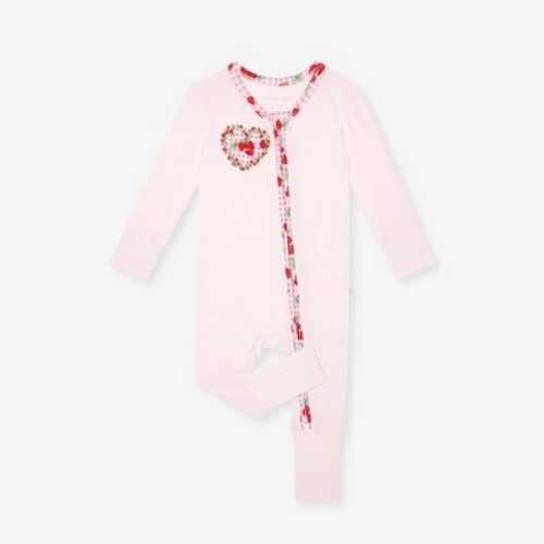 Infant Sweet Strawberries Convertible One Piece - Posh Peanut