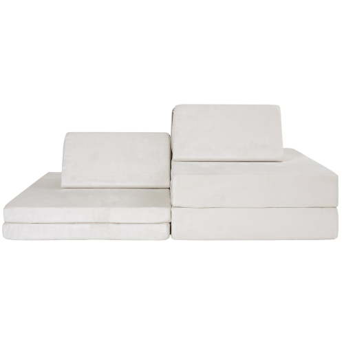 Little Nest Toddler Sofa, Adventure Explorer Kids Couch, Lunar Grey