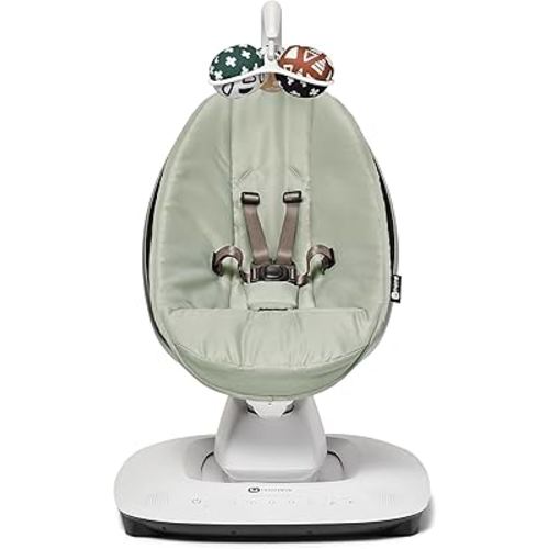 4moms MamaRoo Multi-Motion Baby Swing, Bluetooth Enabled with 5 Unique Motions, Sage