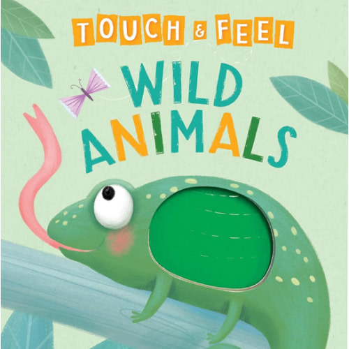 Wild Animals: A Touch and Feel Book - Children's Board Book - Educational