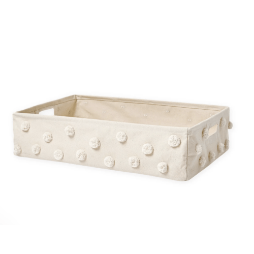 Pom Pom Basket-Hideaway - Natural, Large