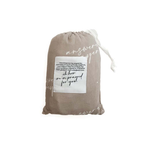Answered Prayer Crib & Changing Pad Sheet Set – OUR HOUSE ABOVE