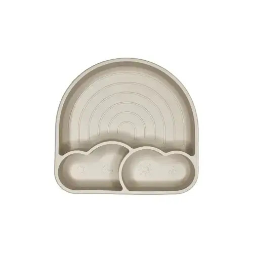You Are My Sunshine Rainbow Suction Plate