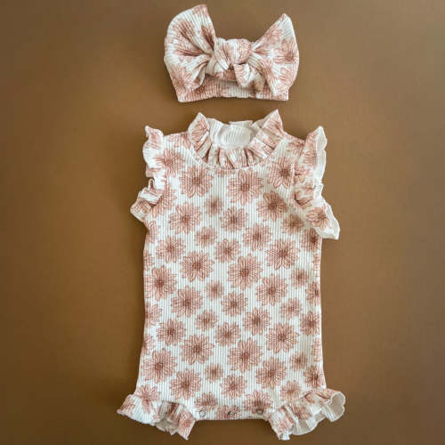 Ribbed Boho Daisy Set