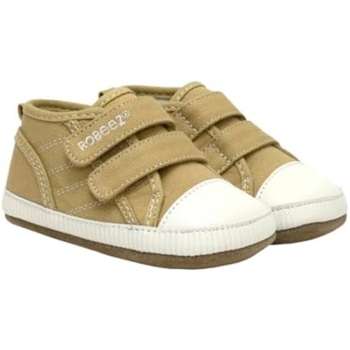 Robeez Baby Boys and Unisex First Kicks Slip Resistant Shoes & Sneakers for Infant and Toddler