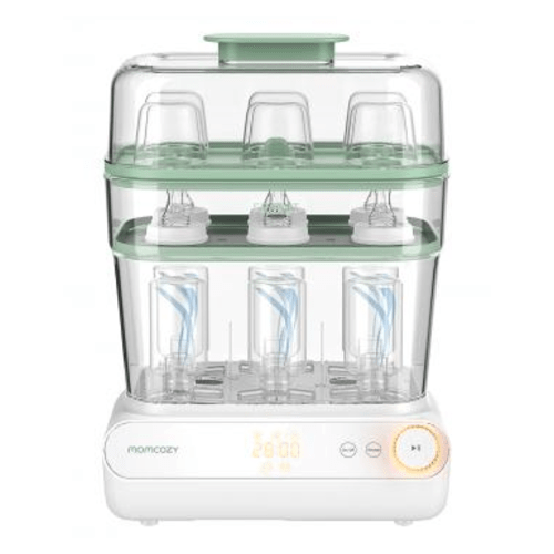 Momcozy Bottle Sterilizer And Dryer, White