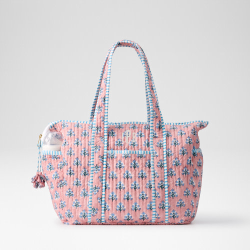 Block Print Diaper Bag