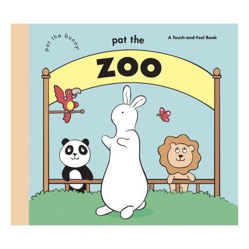 Pat the Zoo - (Touch-And-Feel) by Golden Books (Board Book)