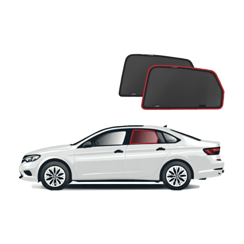 Volkswagen Jetta 7th Gen Rear Door Car Window Sun Shades (A7; 2019-Present)