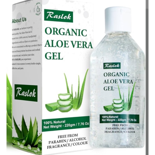 Aloe Vera Gel | 100% Pure Natural Aloe Gel For Moisturizing Face Skin & Hair Care,Durable Moisturizing Hydrating Soothing, Non-Sticky (7.7 OZ)