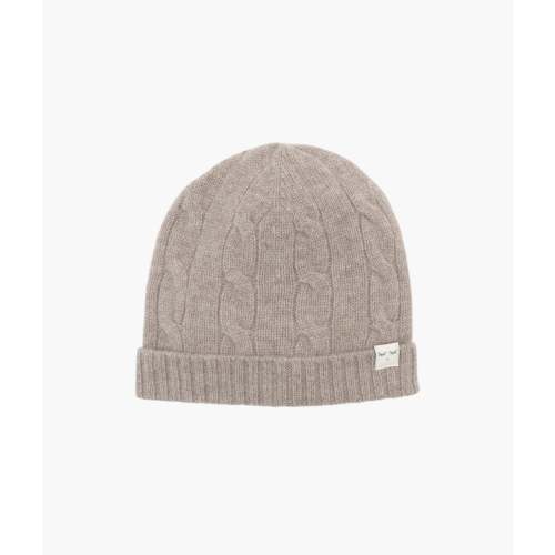 Cable Knit Cashmere Hat