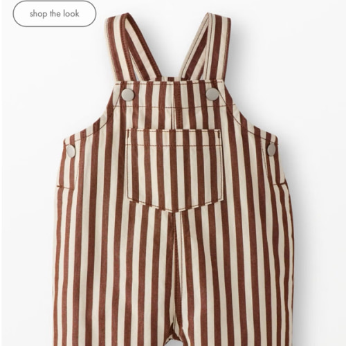 Baby Canvas Shortalls