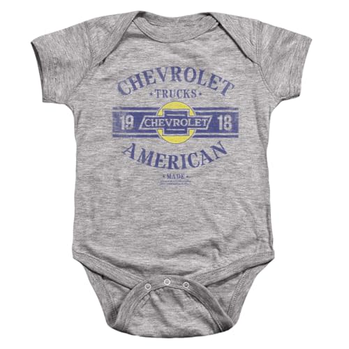 Popfunk Chevrolet Trucks USA Made Unisex Infant Snap Suit for Baby