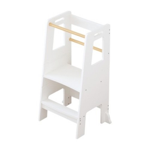Dronkon MDF Toddler Tower, Toddler Kitchen Helper Step Stool