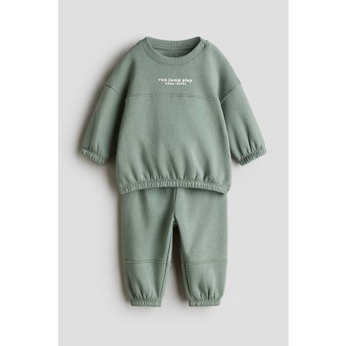 2-PIECE BRUSHED-INSIDE SWEATSUIT