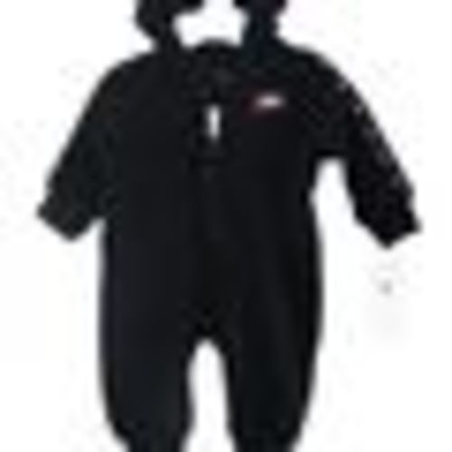 Nike Baby Infant All Day Hooded Coverall 3m Black