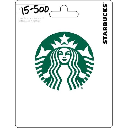 Starbucks Physical Gift Card