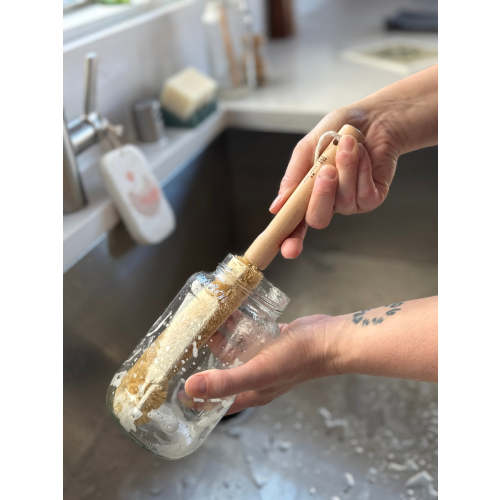 Coconut Bottle Scrub Brush