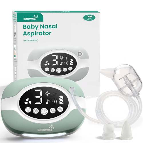 GROWNSY Baby Nasal Aspirator Green