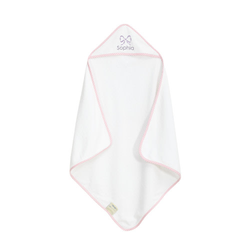 Gingham Baby Hooded Towels | Pottery Barn Kids