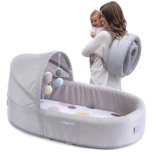 Lulyboo | Lounge To-Go: Bubble | Portable Infant Travel lounge