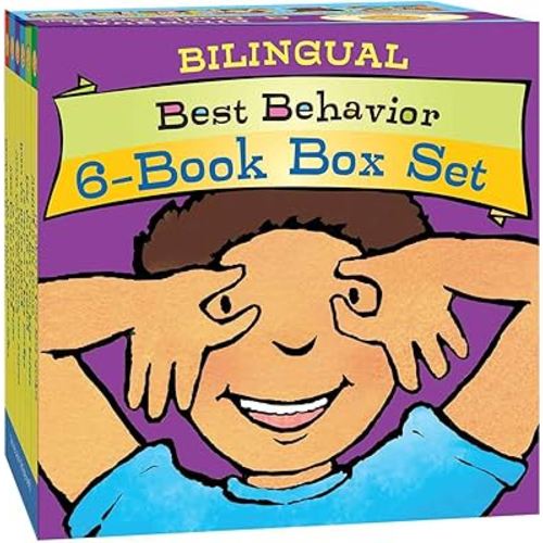 Best Behavior® Bilingual 6-Book Box Set (Hands Are Not for Hitting, Feet Are Not for Kicking, Voices Are Not for Yelling, Waiting Is Not Forever, ... for Hurting, and Noses Are Not for Picking)