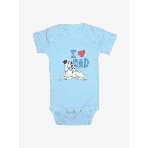 Disney 101 Dalmatians I Heart Dad Infant Bodysuit - BLUE | BoxLunch