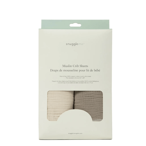 Muslin Crib Sheets | Natural + Birch