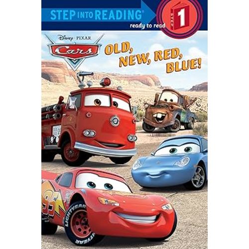 Old, New, Red, Blue! (Step into Reading) (Cars movie tie in)