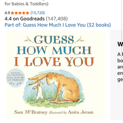 Guess How Much I Love You: (The Heartwarming Tale of Little Nutbrown Hare Loving Right Up to the Moon and Back - An Ideal Baby Shower Gift & Easter Basket Stuffer for Babies & Toddlers)