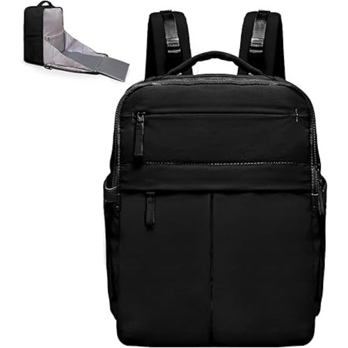 Diaper Bag Backpack,Baby Bag Backpack with Changing Station,Waterproof Large Diaper Bag for Baby Boy Girls,Pañaleras Para bebe with 15 Pocket,2 Insulated Pockets,Black