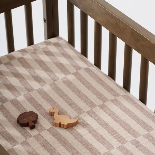 Babyletto All-Stages Bassinet Sheet in GOTS Certified Organic Muslin Cotton