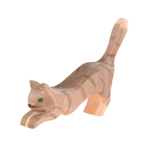 Ostheimer Grey Jumping Cat | Acorn Toy Shop