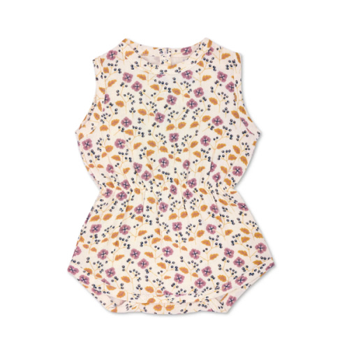 Muslin Shortall - Pink Flower
