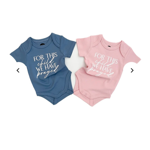 For This Child We Have Prayed Bodysuit – OUR HOUSE ABOVE